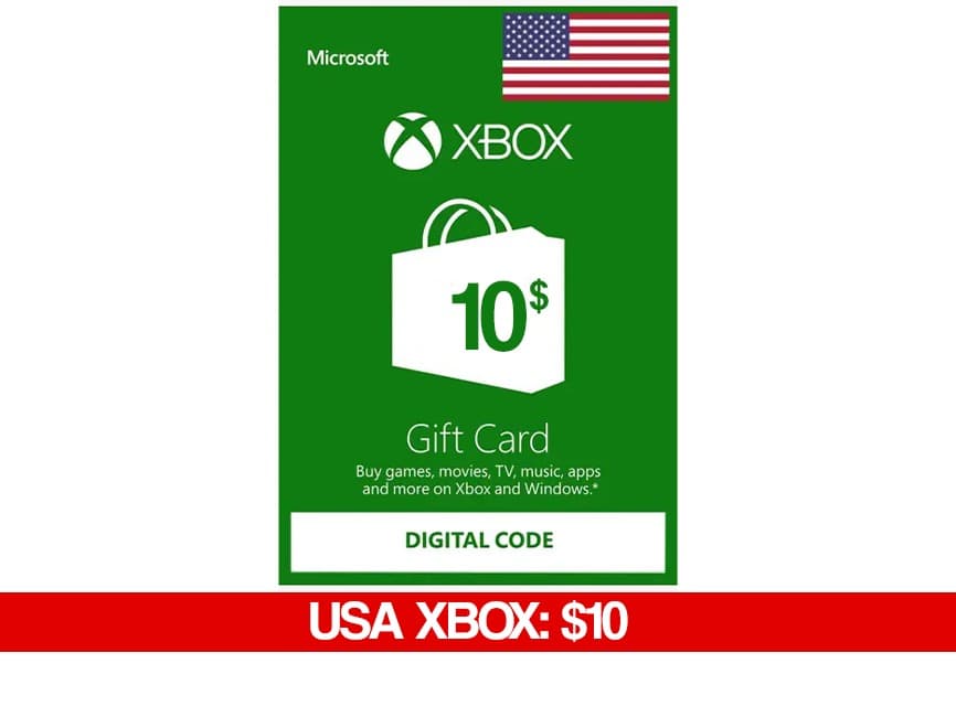 Xbox Gift Card $10 — Xbox