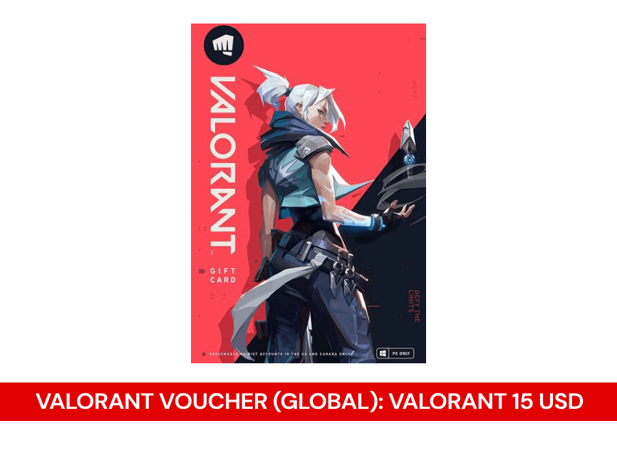 Valorant Voucher (Global): Valorant 15 USD — Valorant