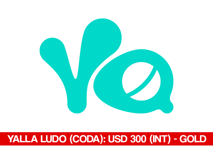 Yalla Ludo: USD 300 (INT) - Gold - Yalla Ludo Voucher Code