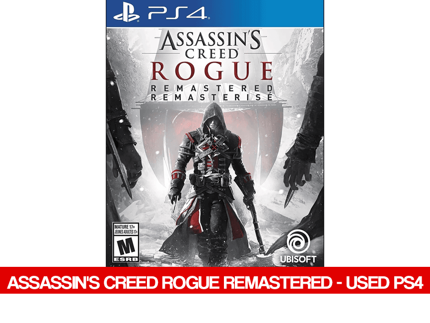 ASSASSIN'S CREED ROGUE REMASTERED - USED PS4 - Games Voucher Code