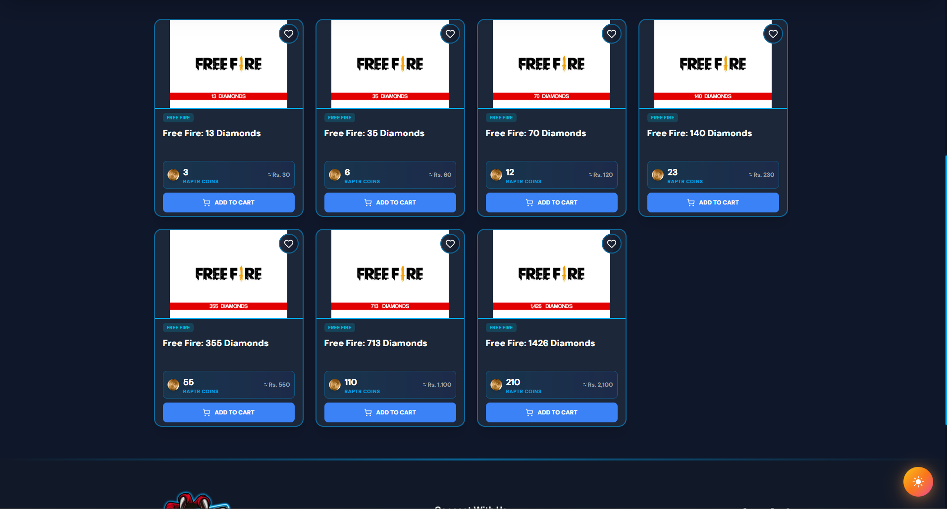 Free Fire Diamonds Top Up landscape